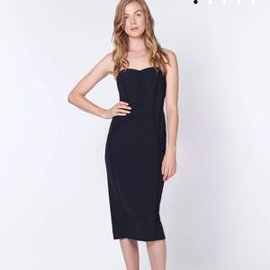 Veronica Beard Maui stretch strapless dress